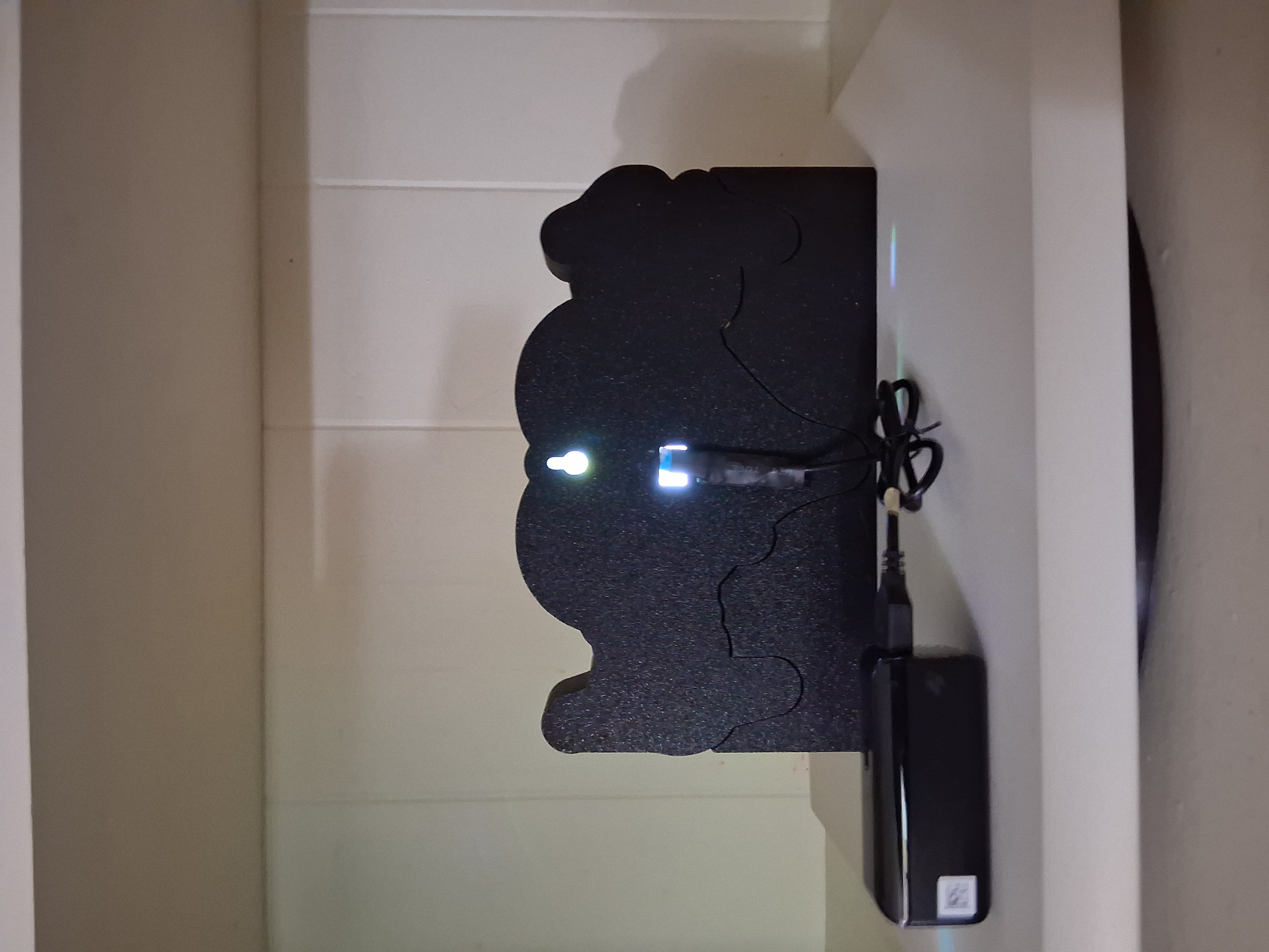 Kingdom Hearts LED light box – custom 3D printed – Lit Layer Creations